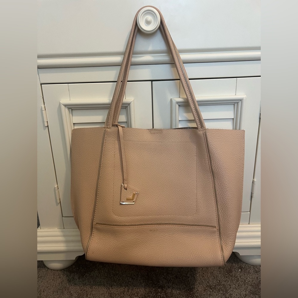 Botkier Soho Leather Tote- Blush soft neutral
